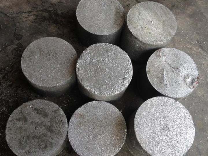 Briquettes-copeaux-aluminium