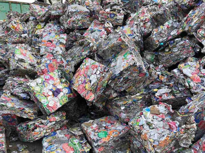 Kaleng aluminium baled dijual dengan harga bagus