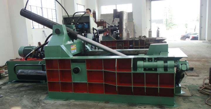 Mesin baler kaleng aluminium hidrolik