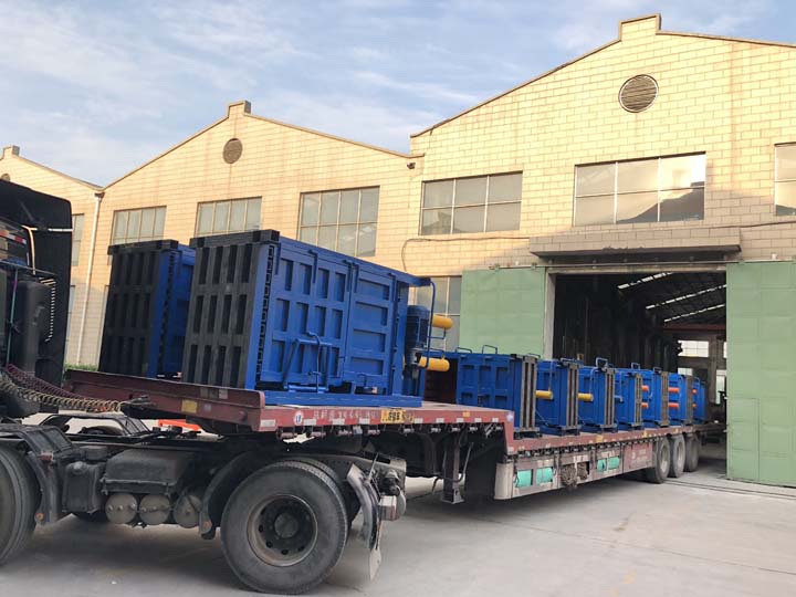 Brazilian Customer Ordered 10 Sets of Vertical Metal Scrap Baler