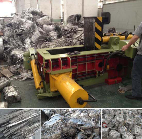 Applications of hydraulic metal baler machine