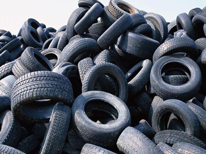 Scrap tyres