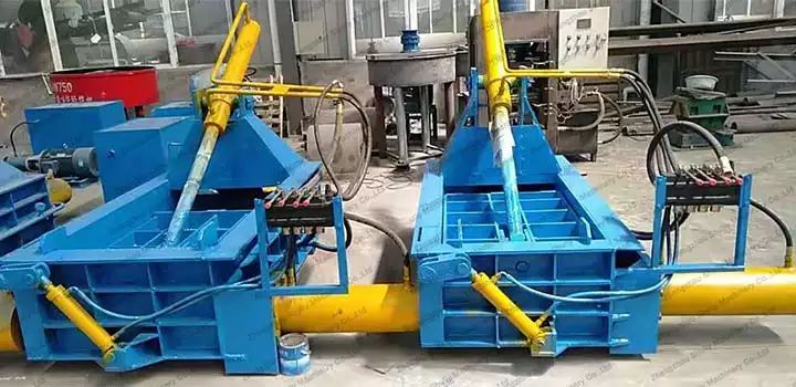 Produsen mesin baler logam horizontal