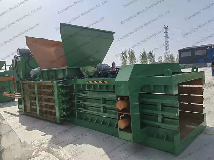 Shuliy semi-automatic horizontal baler: improving the recycling efficiency