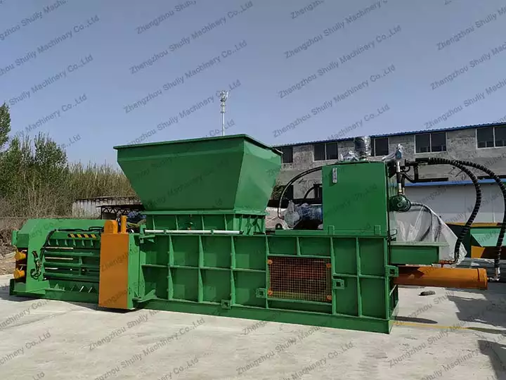 Baler hidrolik horizontal