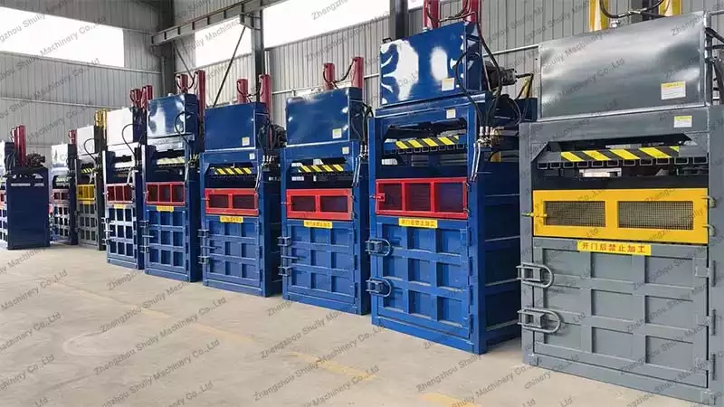 Vertical baler machine for sale