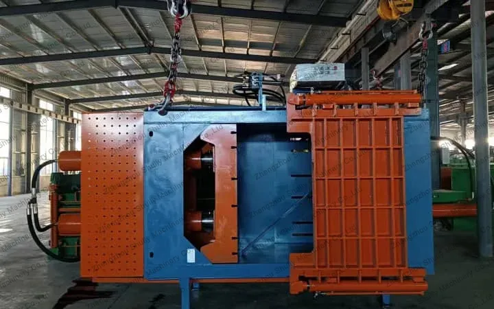 Utilisez avec succès notre compacteur vertical dans une usine de recyclage de pneus usagés aux Philippines