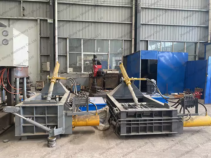 Hydraulic baler machine for sale