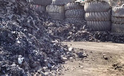 Tyre recycling plant