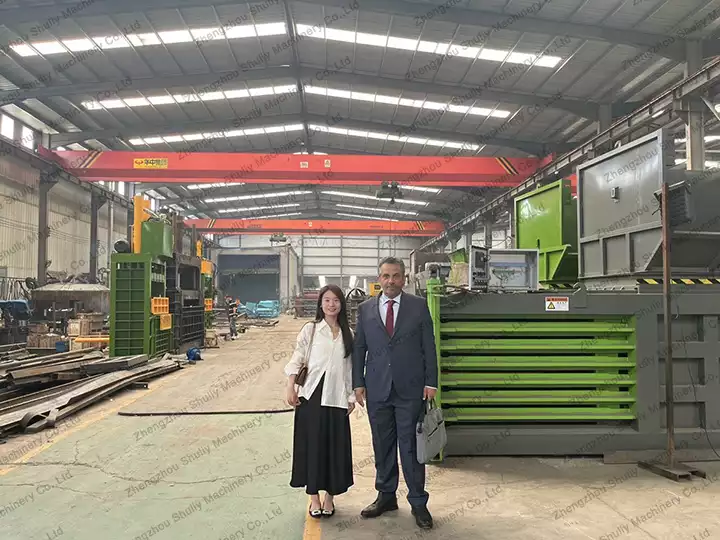 Hydraulic press machine factory visit