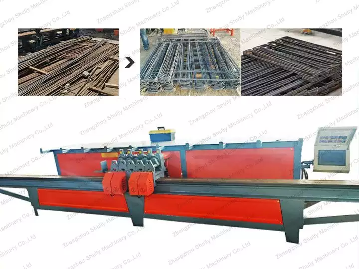 Mesin Lenturan Lenturan Lenturan Rebar Lima CNC Automatik CNC