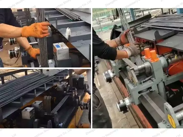 CNC rebar stirrup bending machine for reinforcing bar