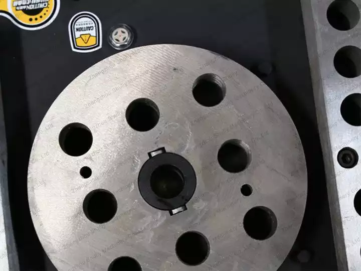 Reliable round disc for rebar bending machine