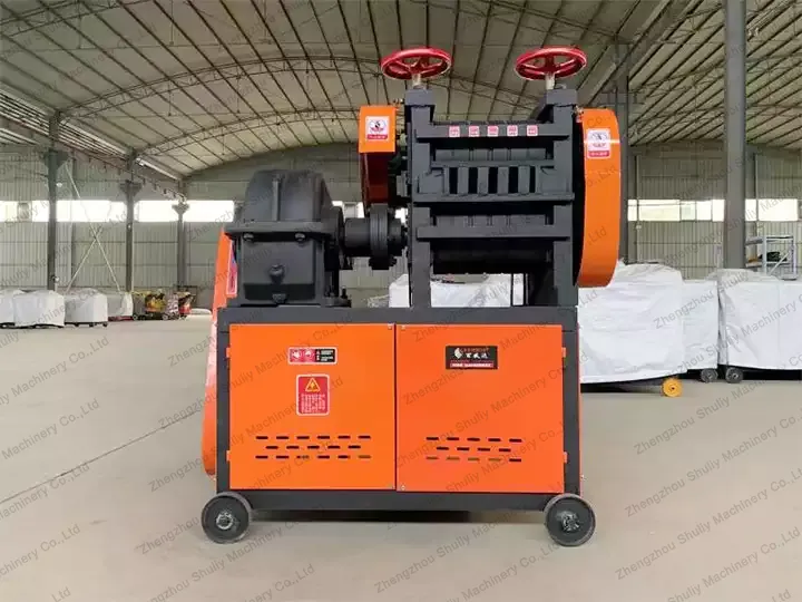 scrap steel bar straightener machine