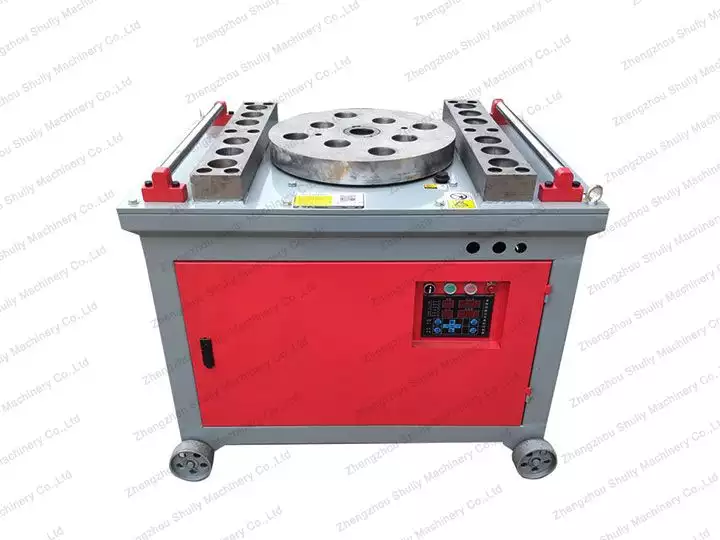 steel round bar bending machine