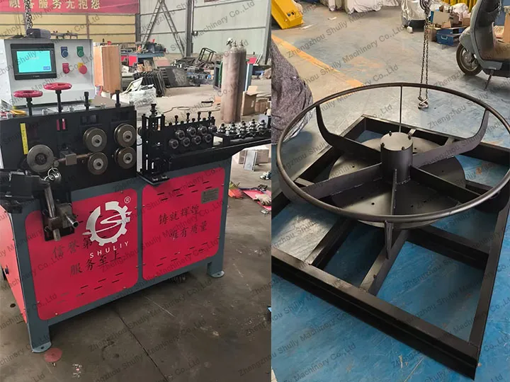 روس میں 4-8 اسپرل ریبار فارمنگ مشین برآمد کریں